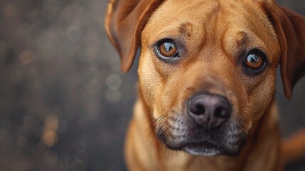Illustrate the transformation of a shy rescue dog becoming confident through obedience training ,close-up,ultra HD,digital photography - obrazy, fototapety, plakaty