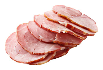 PNG  Thinly sliced ham food meat pork