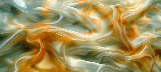 Obraz premium Elegant pastel silky fabric texture with smooth waves for fashion and luxury branding