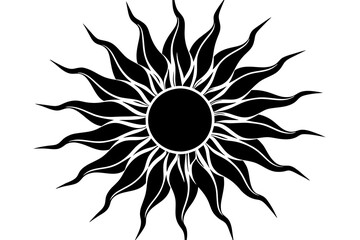 un silhouette vector illustration