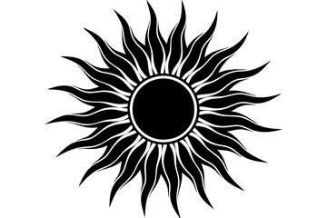 un silhouette vector illustration