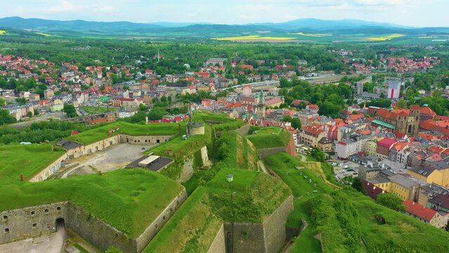Fortress Klodzko Twierdza Aerial View Poland