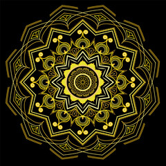 This is simple and vector Mandala Background and it is editable.