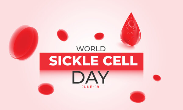 World Sickle Cell day. background, banner, card, poster, template. Vector illustration.