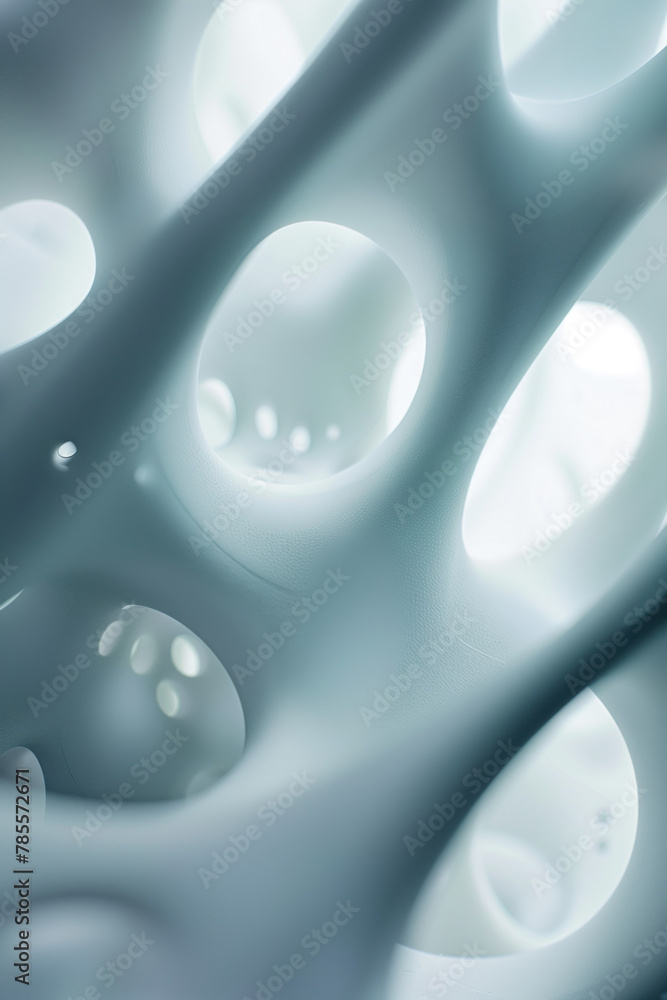 Poster abstract background with a 3d surface. hi-tech futuristic. materials science. background image. crea
