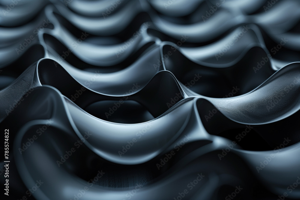 Poster abstract background with a 3d surface. hi-tech futuristic. materials science. background image. crea