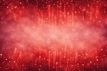 Red bokeh , a normal simple grainy noise grungy empty space or spray texture , a rough abstract retro vibe shine bright light and glow background template color gradient