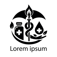 A health care logo design 