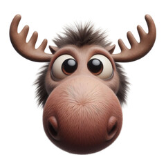 Fototapeta premium Isolated Cute Funny Animal on a Clear PNG Canvas, Generative AI