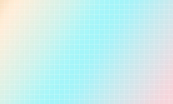 Grid holographic pastel blue hawaii tropical gradient pattern background vol.3