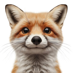 Obraz premium Isolated Cute Funny Animal on a Clear PNG Canvas, Generative AI