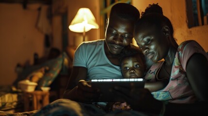 People engaging with tablet PCs in various scenarios.