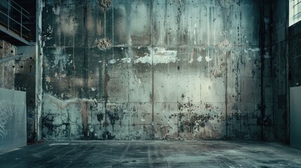 Industrial Chic. Abstract Cement Wall as a Captivating Product Backdrop