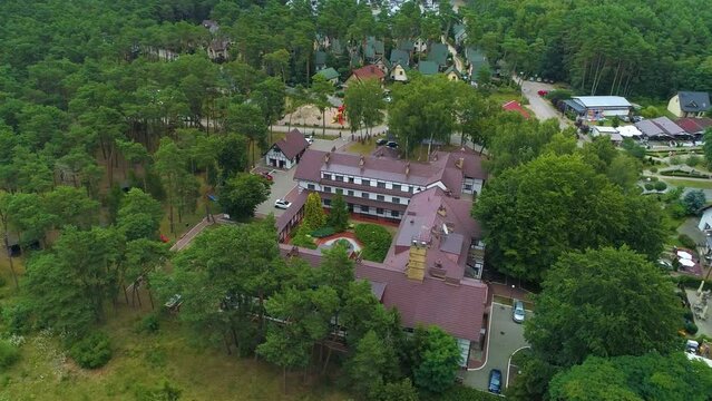 Resort Lukecin Osrodek Wypoczynkowy Bajka Aerial View Poland