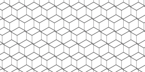 Modern simple white texture pattern of hexagons as a background. Abstract honeycomb background. Closeup of tile wall. Seamless geometric vector pattern, packing design. White hexagon 3D background .