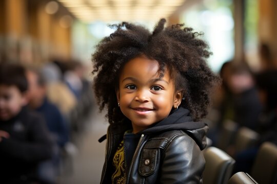 a child in a wheelchair studying in a library or school with a book and a friend, embodying integrity and equality for disabled children