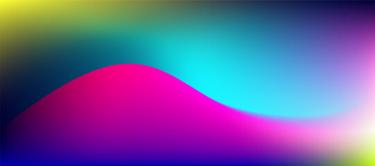 abstract gradient colors flowing background design
