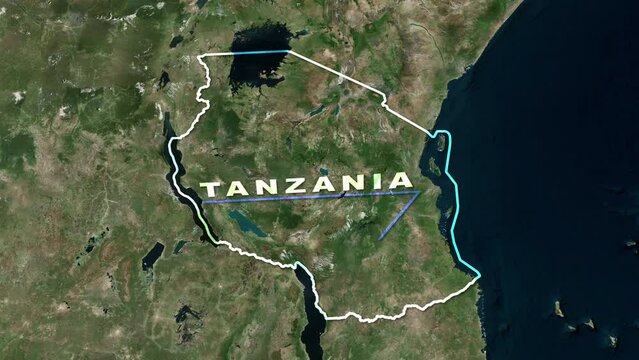 Tanzania World Map