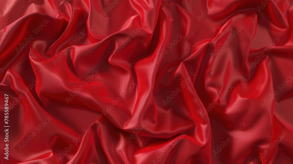 Aufkleber red cloth background for versatile product display and design possibilities.