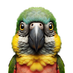Fototapeta premium Isolated Cute Funny Animal on a Clear PNG Canvas, Generative AI