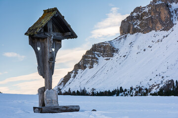 passo delle erbe innevato