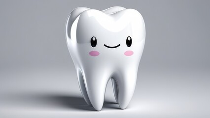 molar on a light background