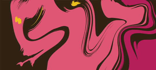 Abstract colorful vector background. Flat design vector illustration