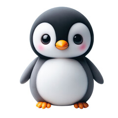 Obraz premium Isolated Cute Funny Animal on a Clear PNG Canvas, Generative AI