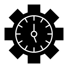 Time Management Icon Design