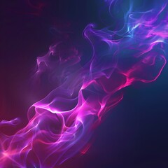 Vibrant Neon Glow - Abstract Futuristic Dark Background for Stunning Visuals and Creative Designs