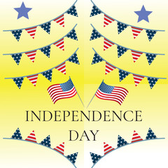 Happy Independence day poster, background design