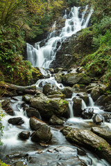 Torc waterfall in Killarney National Park, Ireland