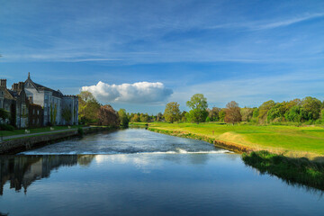 Fototapeta na wymiar Adare manor and gardens, Co. Limerick, Ireland