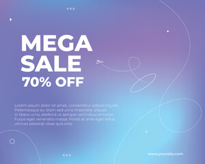 BIG SALE. Trendy gradients, typography, y2k. Social media stories templates for digital marketing and sales promotion. fashion advertising. Offer social media banners.Mesh gradient.
