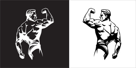  IIlustration Vector graphics of GYM icon