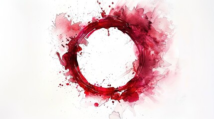 Wine stain red, stain stamp spot paper wine, winery blot trace	
