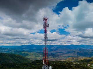 Obraz premium Antena telefónica