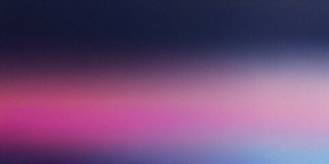 Obraz premium Blue and pink line waves light , empty space grainy noise grungy texture color gradient rough abstract background , shine bright light and glow template