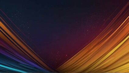 Fototapeta premium Create an abstract background in a Christmas atmosphere with lines of blue, orange, yellow, and purple gradients