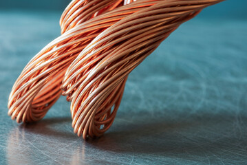 Copper wire cable, raw material energy industry - 785621005