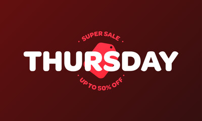 thursday sale