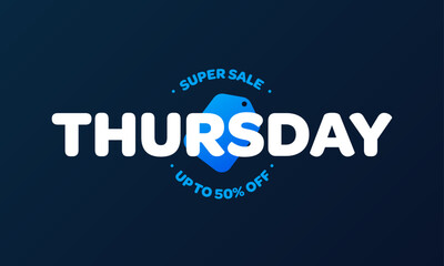 thursday sale
