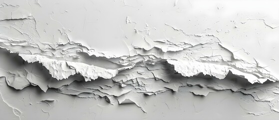 White Torn Paper Texture for Creative Backdrops. Concept Paper Textures, White Backdrops, Creative Photography, Design Inspiration