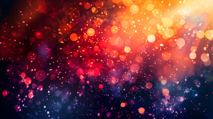 Fototapeta premium Grainy July 4th background abstract in summer colors, bright gradient colors with noise effect texture, textured website header backdrop