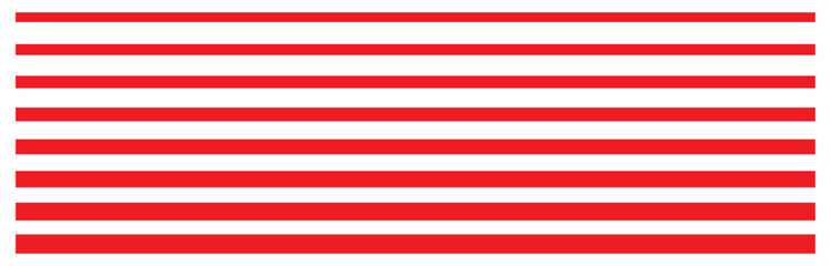 Seamless vector repeat pattern with red and white horizontal stripes. Grunge torn edge striping. Versatile striped backdrop, Christmas stripe pattern, Valentine, Americana red stripes. - obrazy, fototapety, plakaty