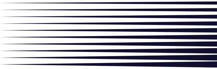 Abstract black blend lines with oblique stripe on white background vector illustration - obrazy, fototapety, plakaty