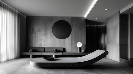 modern spa interior