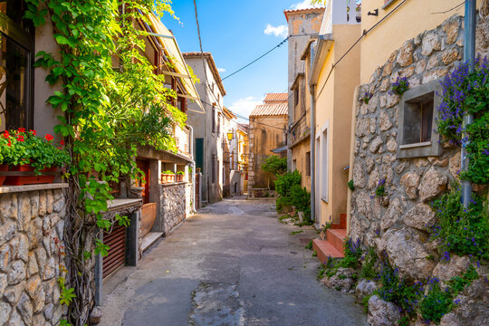 Vrbnik traditional old town on Krk Island, Croatia