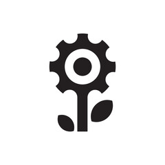 flower icon logo, natural, vector © Jose