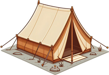 tent - 텐트. Generative AI